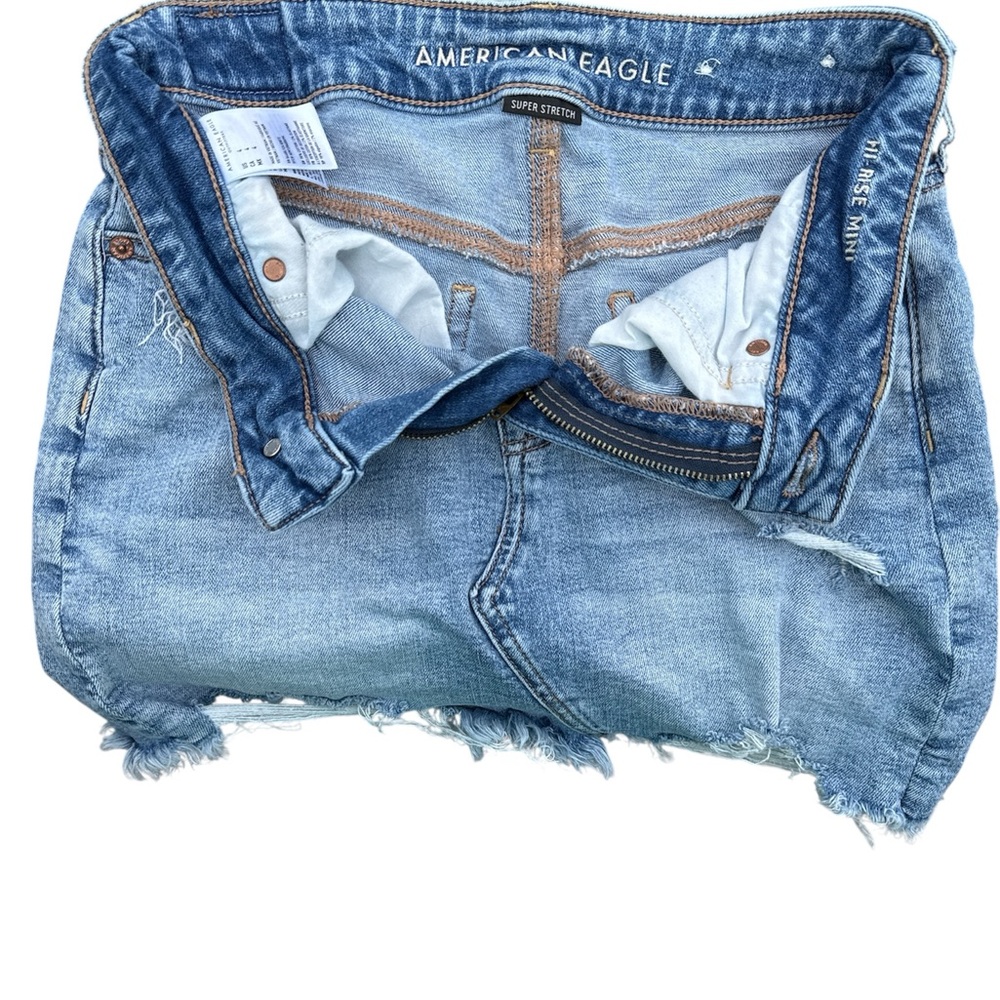 American Eagle Outfitters Hi-Rise Mini Skirt Size 4 - Picture 3 of 5
